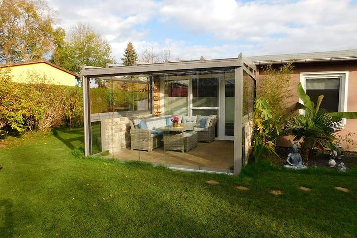 Ferienhaus für 6 Personen, mit Garten und Sauna sowie Terrasse, mit Haustier in Bützow-Land