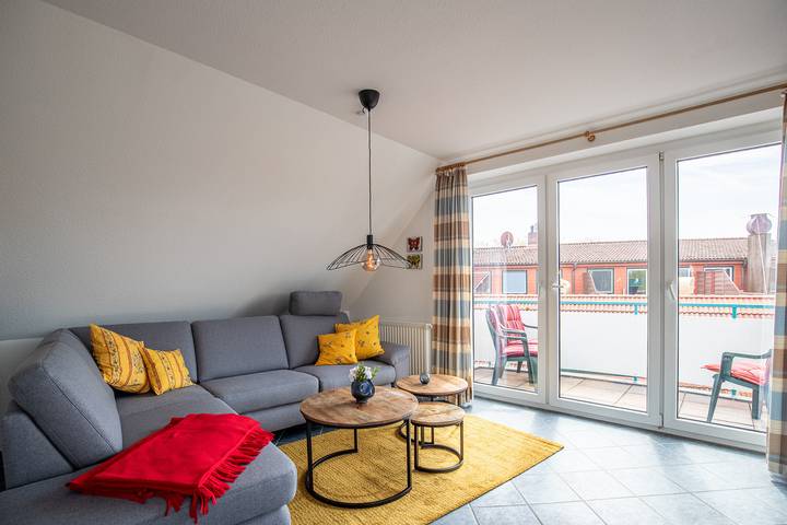 Ganze Ferienwohnung, Ferienhausvermietung Hooksiel - Ferienwohnungen Horumersiel/Schillig - Fw Schwalbennest - Deichstr.6 in Hooksiel, Wangerland