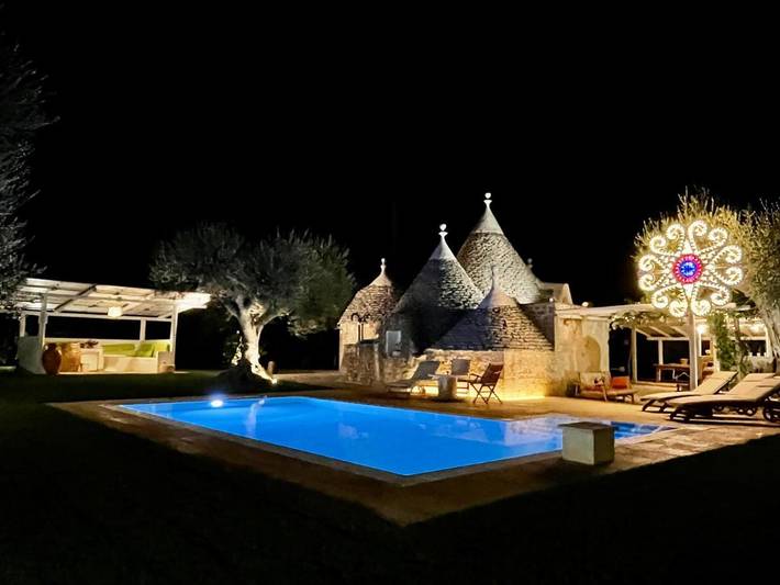 Villa pour 8 personnes, avec vue ainsi que piscine et jardin à Polignano a Mare - 3
