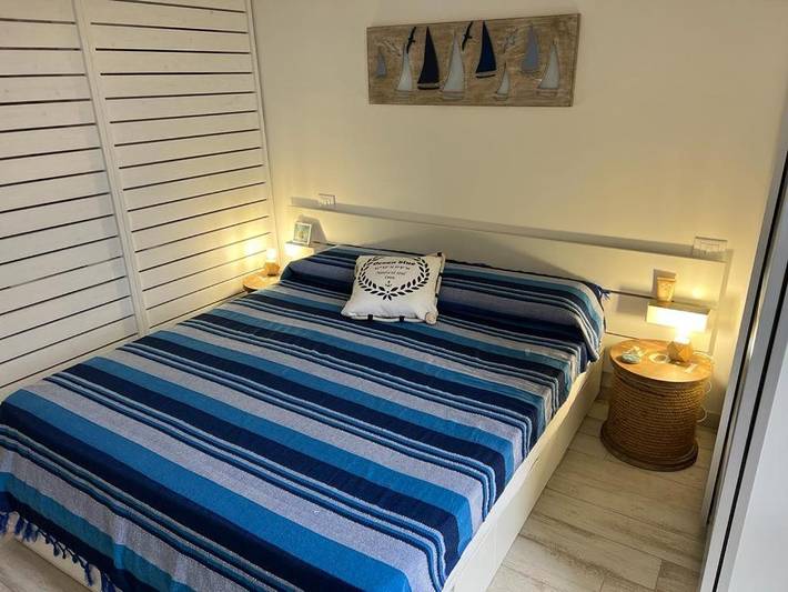 Location de vacances pour 2 personnes, avec Balcon ainsi que Terrasse et Vue à Marettimo