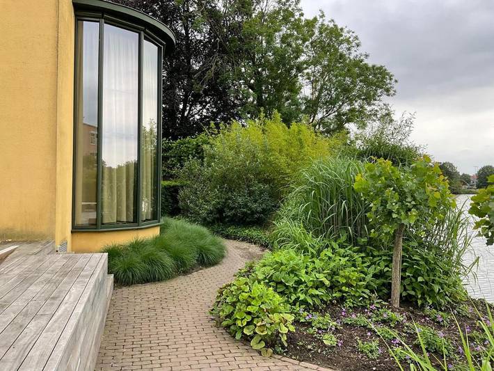 Location de vacances pour 5 personnes, avec vue sur le lac ainsi que vue et jardin à Deinze - 4