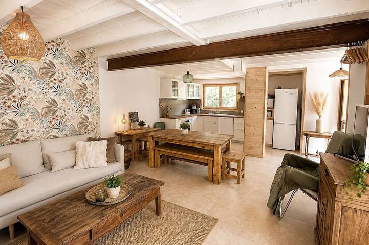 Chalet pour 10 personnes, avec Jardin