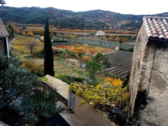 Location de vacances pour 4 personnes, avec terrasse et vue à Venterol - 3