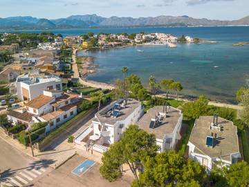 Barcarés 1 km von Alcudia: Sehr schönes, gemütliches Doppelhaus Es clot in Es Barcarès, Alcúdia für 8 