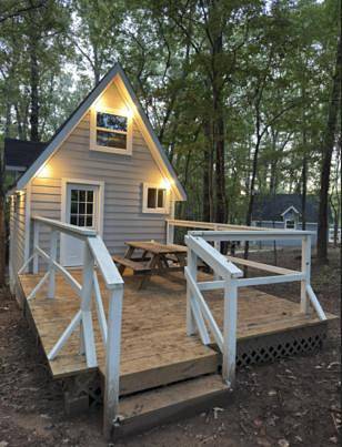 Camping für 2 Personen, mit Ausblick in Texas
