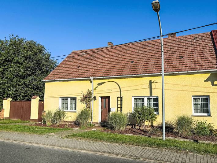 Ferienhaus für 4 Personen, mit Terrasse und Garten in Elster & Umgebung