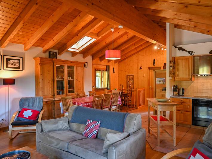 Location de vacances pour 8 personnes, avec jardin à Leytron - 2