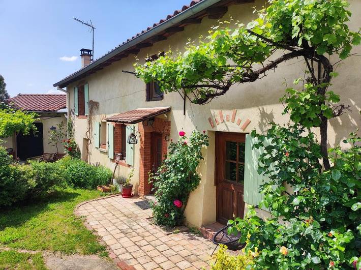Maison de vacances pour 8 personnes, avec Terrasse ainsi que Jardin et Vue