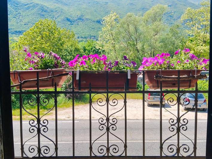 Location de vacances pour 3 personnes, avec vue ainsi que jardin et balcon à Sora - 3