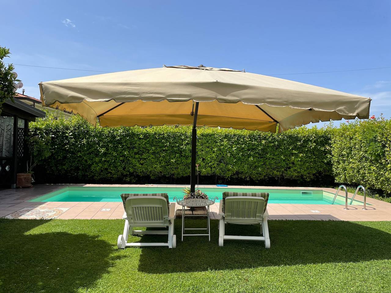 Ferienhaus 'Il Giardino Di Magò' mit privatem Pool, Garten und Wlan in Massa, Italienische Riviera