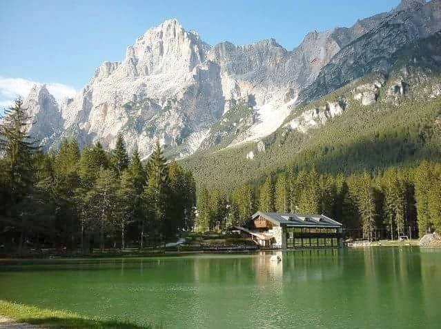 Hôtel pour 3 personnes, avec vue sur le lac ainsi que vue et jardin, animaux acceptés à San Vito di Cadore - 3