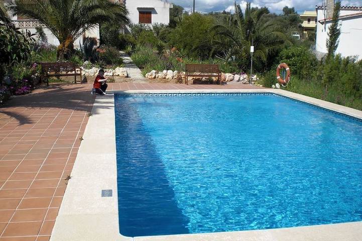 Vakantiehuis voor 4 personen, with tuin and terras as well as zwembad, met huisdier in Calas de Mallorca