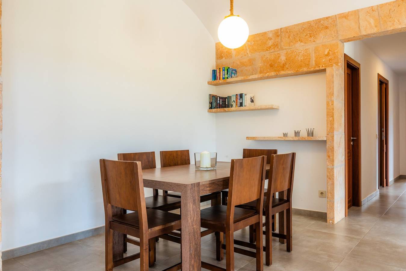 Villa 'Es Porxo' with Mountain View, Wi-Fi and Air Conditioning in Campos, South Majorca
