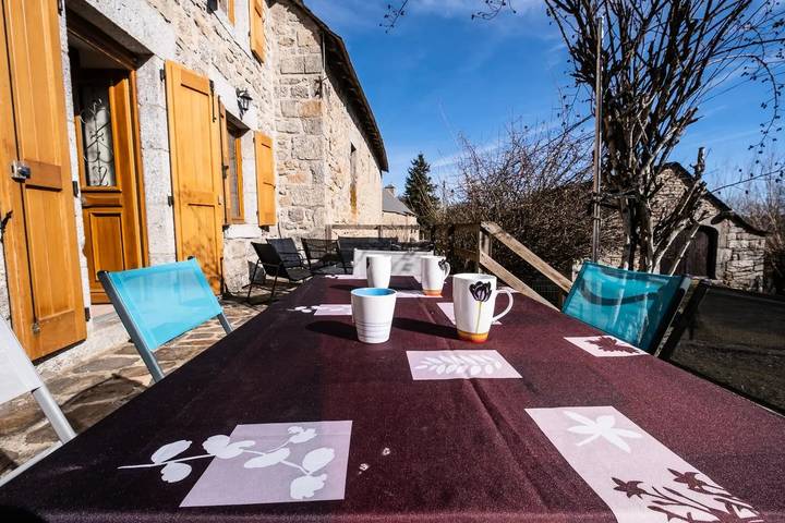 Gîte pour 8 personnes, avec terrasse et jardin, animaux acceptés dans Prinsuéjols - 4