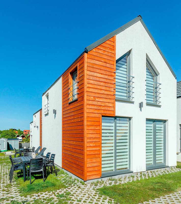 Ferienhaus für 6 Personen, mit Terrasse