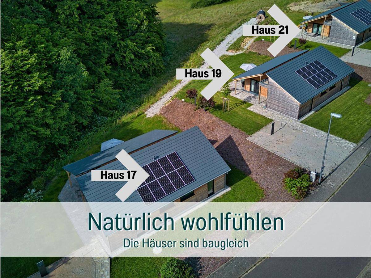 Traumweiler Ferienhäuser am Nationalpark Hunsrück Hochwald - barriearm - mit effektiver Kühlung in Kirschweiler, Nahetal