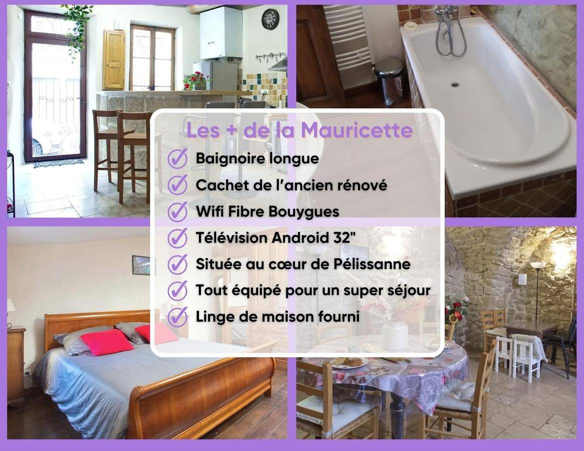 La Mauricette - free Parking & Cancellation - Wifi in Pélissanne, Région d'Aix-en-Provence