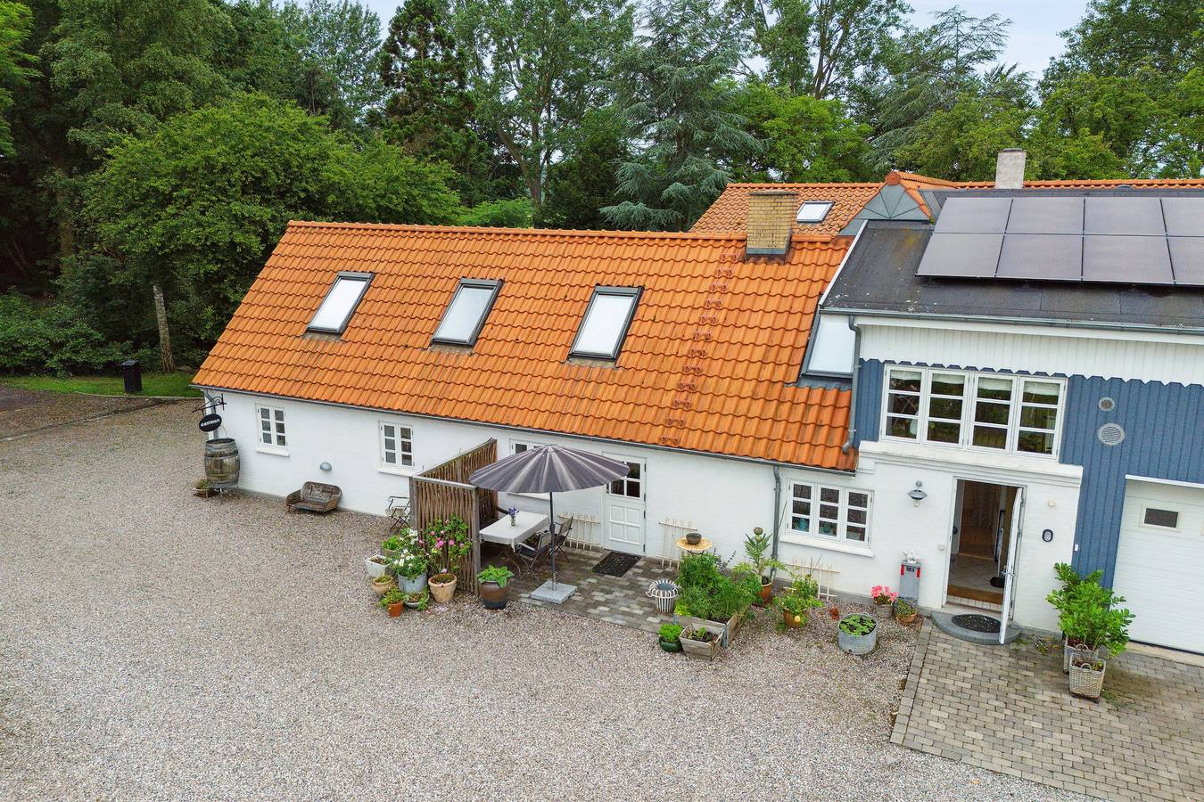 Ländliche Idylle und schöne Landschaft in Kalundborg und Umgebung
