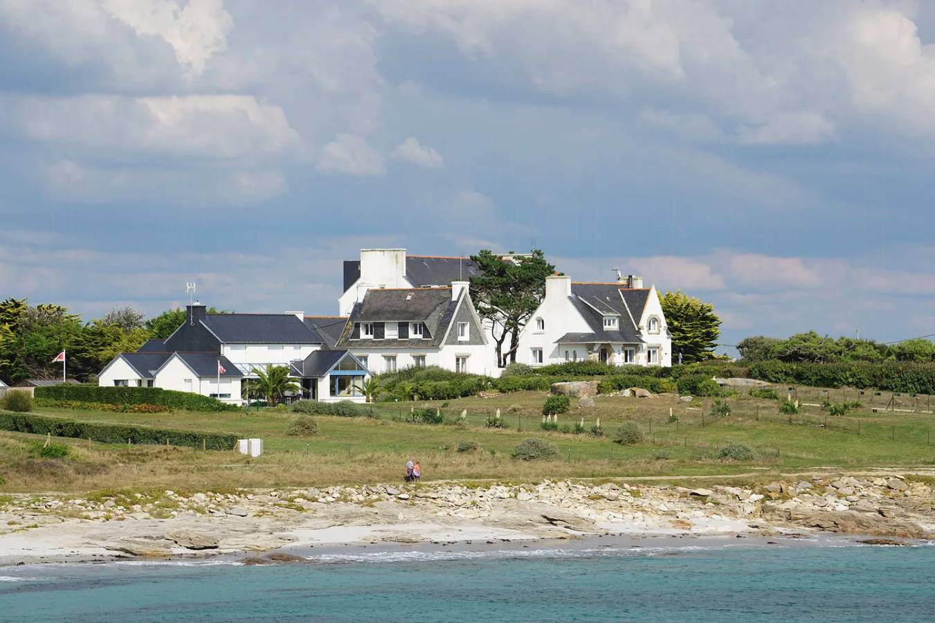 Villa bretonne avec vue mer et spa à Porz-Riagat in Lesconil, Plobannalec-Lesconil