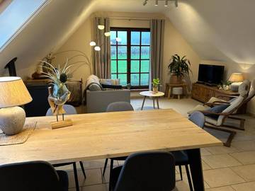 Gîte pour 4 personnes, avec jardin et vue à Ellezelles
