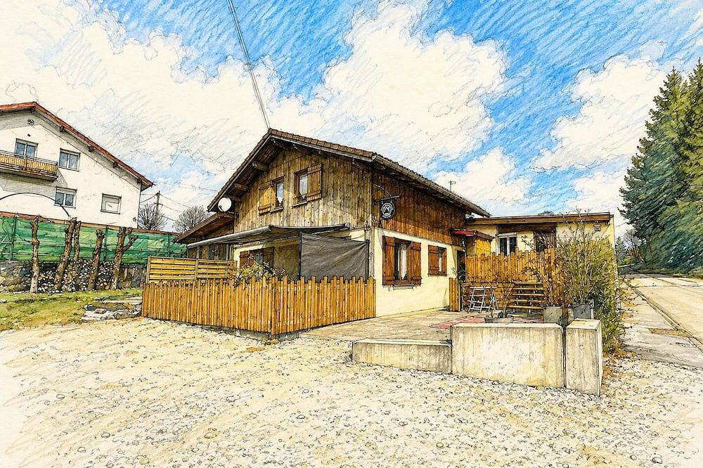Chalet für 8 bis 10 Personen in Monnet-la-Ville, Französischer Jura