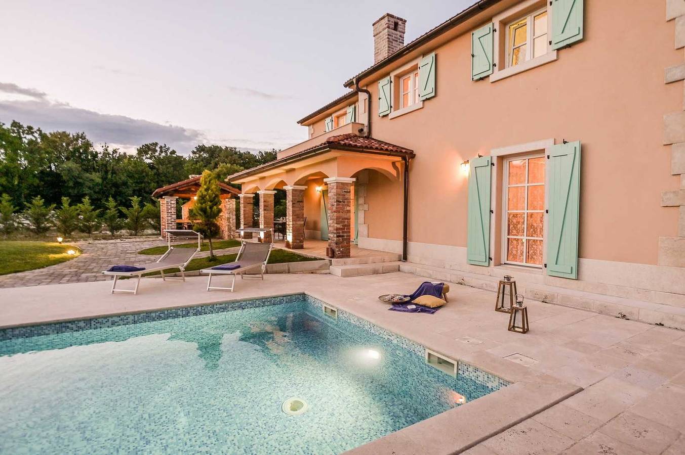 Charmante Villa Beleca mit privatem Pool in Kras, Krk