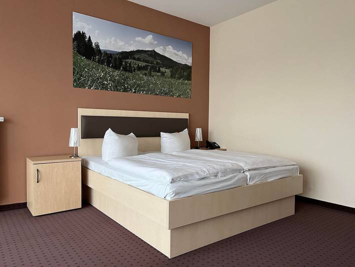 Hotel Am Heidepark - Doppelzimmer, Dusche oder Bad, Wc in Dippoldiswalde, Osterzgebirge