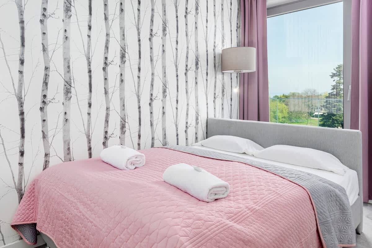 Ganze Wohnung, Ferienwohnung für 4 Personen mit Balkon/Terrasse in Międzyzdroje, Misdroy (Gemeinde)