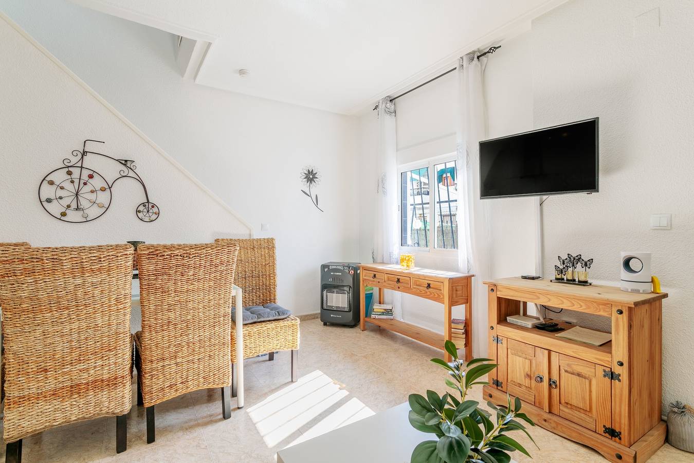 Bungalow for 4 personer med balkong in Santa Pola, Costa Blanca
