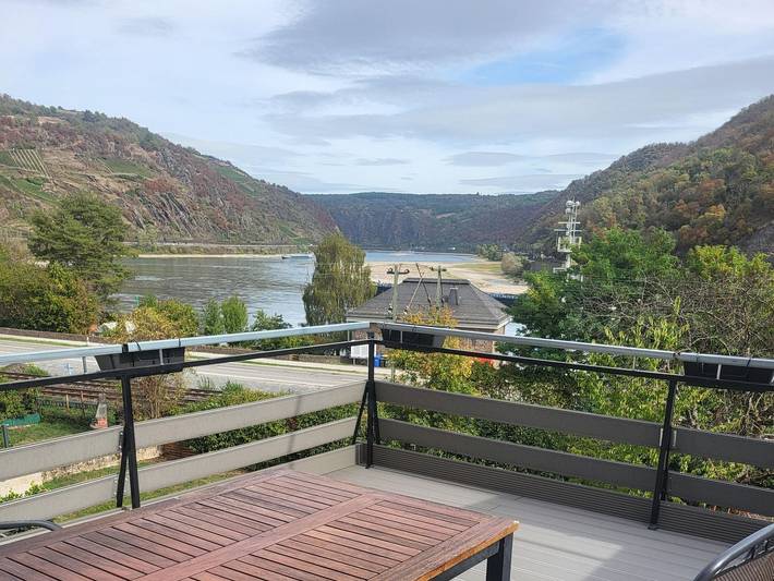 Ferienwohnung für 4 Personen, mit Balkon und Terrasse in Oberwesel