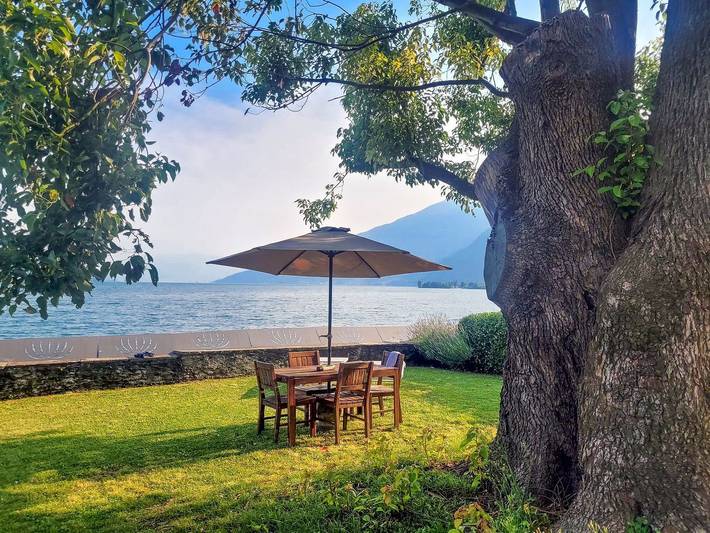 Ferienwohnung für 3 Personen, mit Seeblick und Garten sowie Ausblick am Comer See - 2
