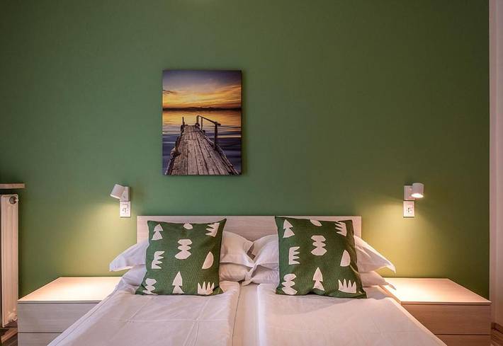 Ferienwohnung für 7 Personen, mit Seeblick und Balkon sowie Ausblick - 1
