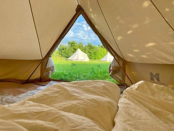 Camping für 2 Personen, mit Ausblick und Garten in Dänemark - 2