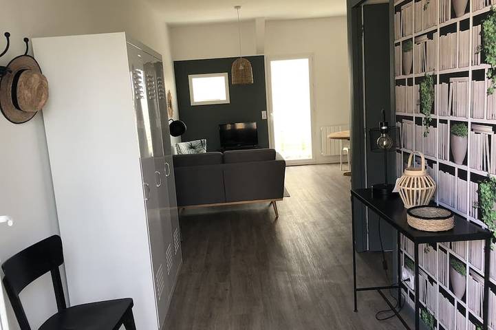 Appartement de vacances pour 2 personnes, avec jardin