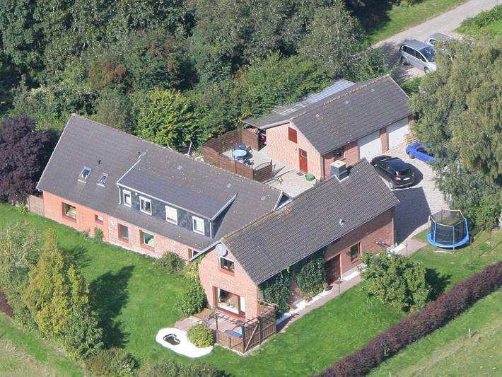 Ferienhaus für 6 Personen, mit Terrasse und Garten, mit Haustier in Westerholz