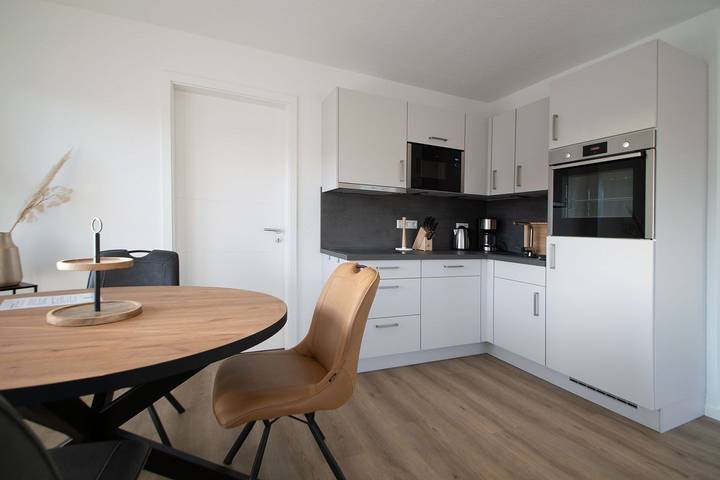 Ganze Wohnung, Modernes Apartment Domizil Deichloft B3 mit Terrasse nahe Strand in Norddeich in Norddeich, Norden und Umgebung