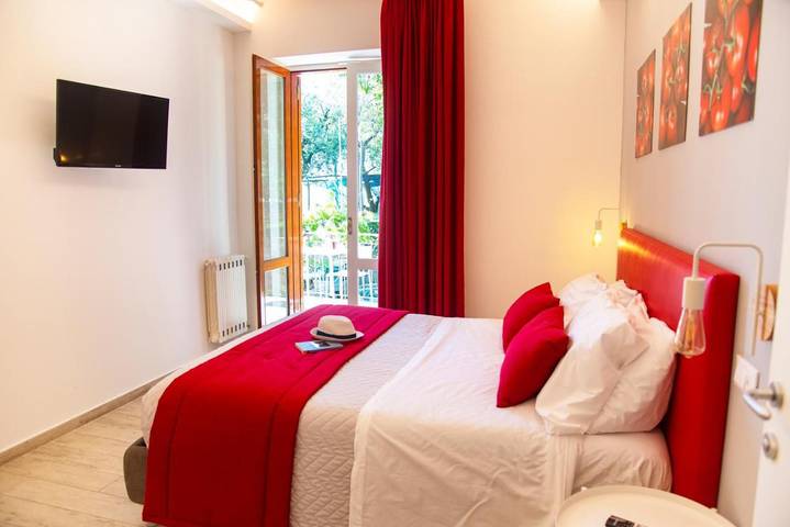 Pension voor 4 personen, met terras in Sorrento