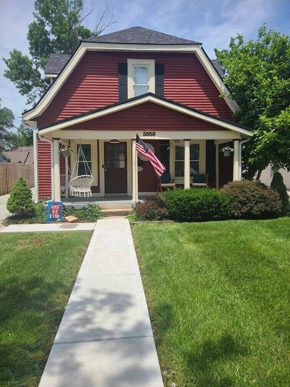 Cozy 3 bedroom home in the heart of Irvington in Indianapolis, Indiana