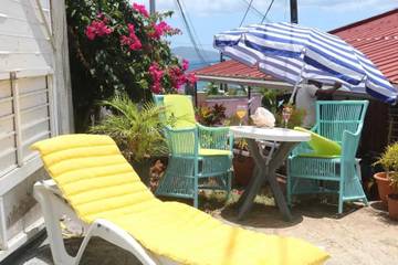 Gîte pour 2 personnes, avec terrasse à Schœlcher