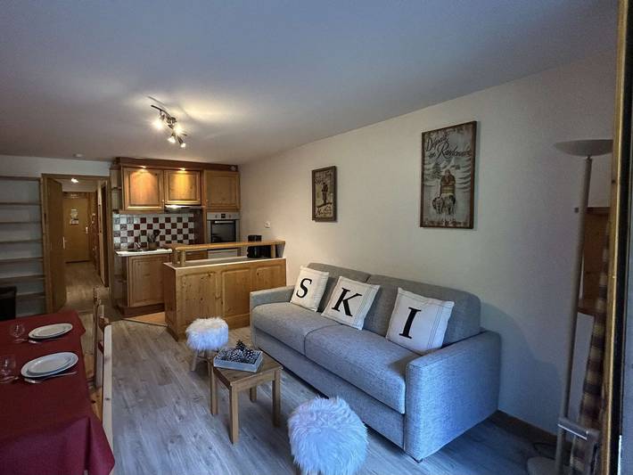 Gîte pour 6 personnes, avec Balcon dans Office De Tourisme De Meribel Les Allues