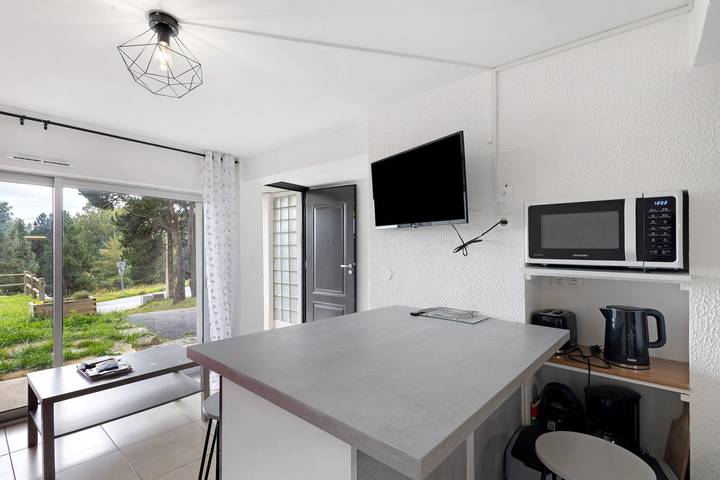 Appartement de vacances pour 3 personnes, avec Balcon et Jardin