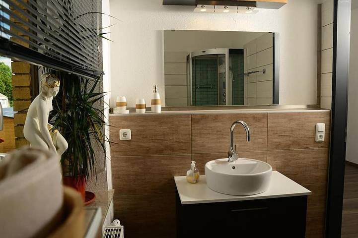 Ferienwohnung für 3 Personen, mit Balkon und Sauna in Bärenstein - 4