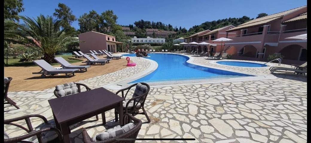Apartment for 7 people, with Balcony and Terrace as well as Garden and Children pool in Sidari