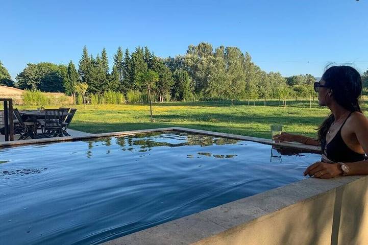 Agriturismo pour 4 personnes, avec terrasse et jardin