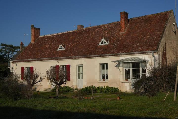 Location de vacances pour 6 personnes, avec Terrasse ainsi que Jardin et Vue à Chenonceaux