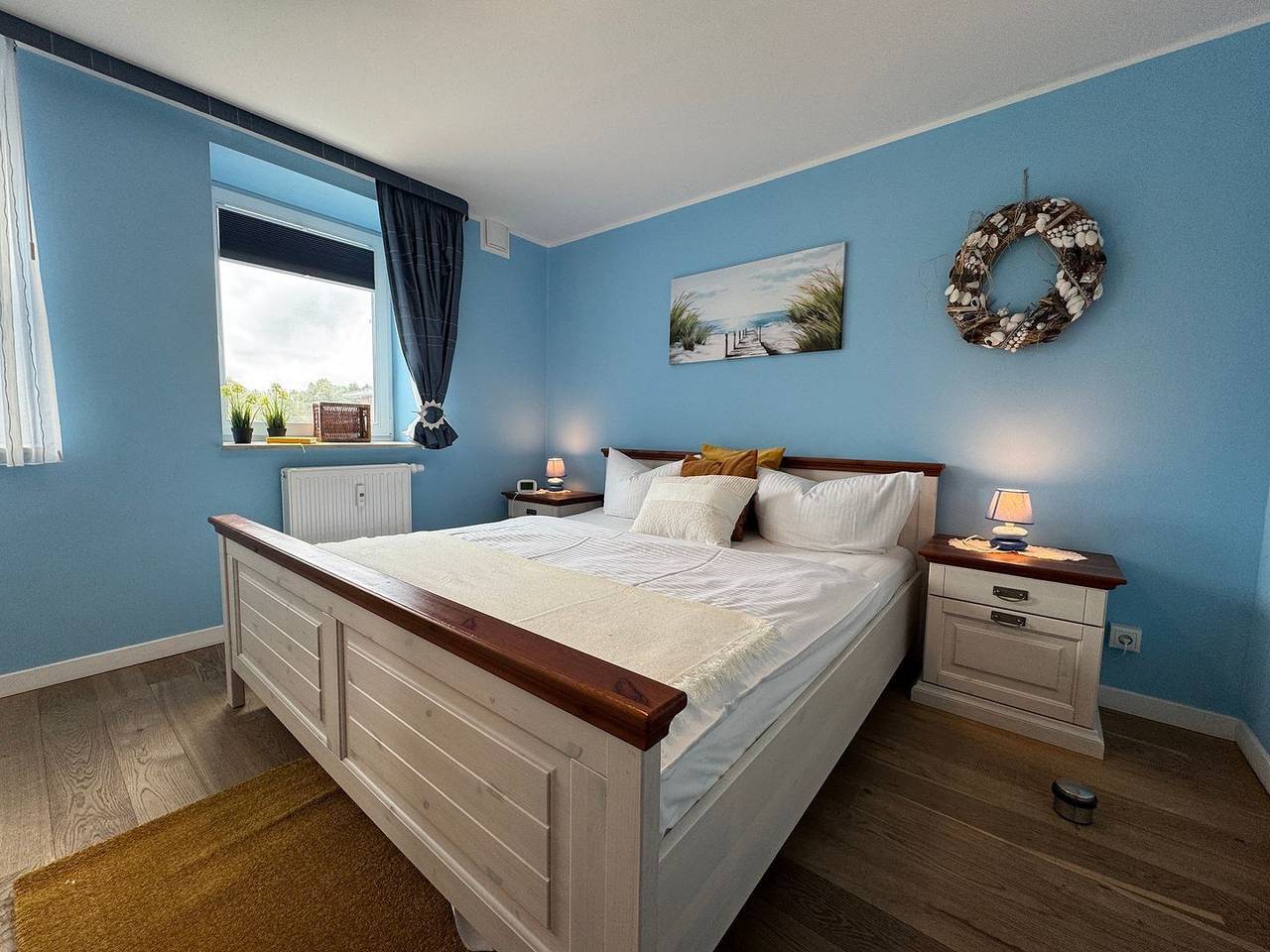 Ganze Wohnung, Ferienwohnung mit Balkon direkt hinter dem Deich. in Dierhagen Strand, Dierhagen