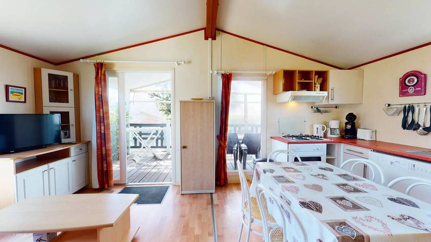 Camping pour 6 personnes, avec jardin à Brem-sur-Mer - 4