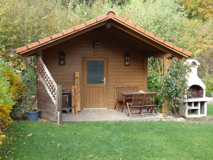 Ferienhaus für 4 Personen, mit Whirlpool und Terrasse sowie Garten und Pool in Franken - 4