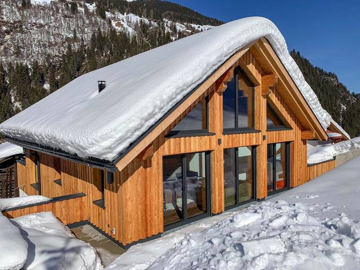 Chalet für 10 Personen, mit Sauna und Ausblick sowie Garten in See - 3