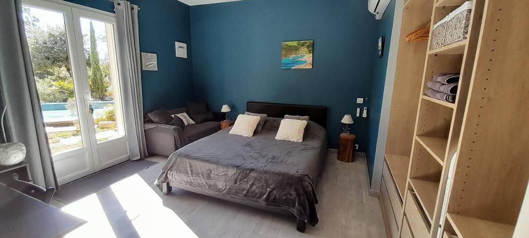 Chambre d’hôte pour 4 personnes, avec jardin ainsi que piscine et vue à Lorgues - 4